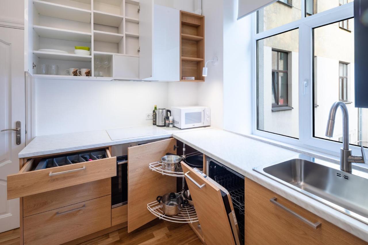 Brivibas House Design Apartments In City Center Riga Eksteriør bilde