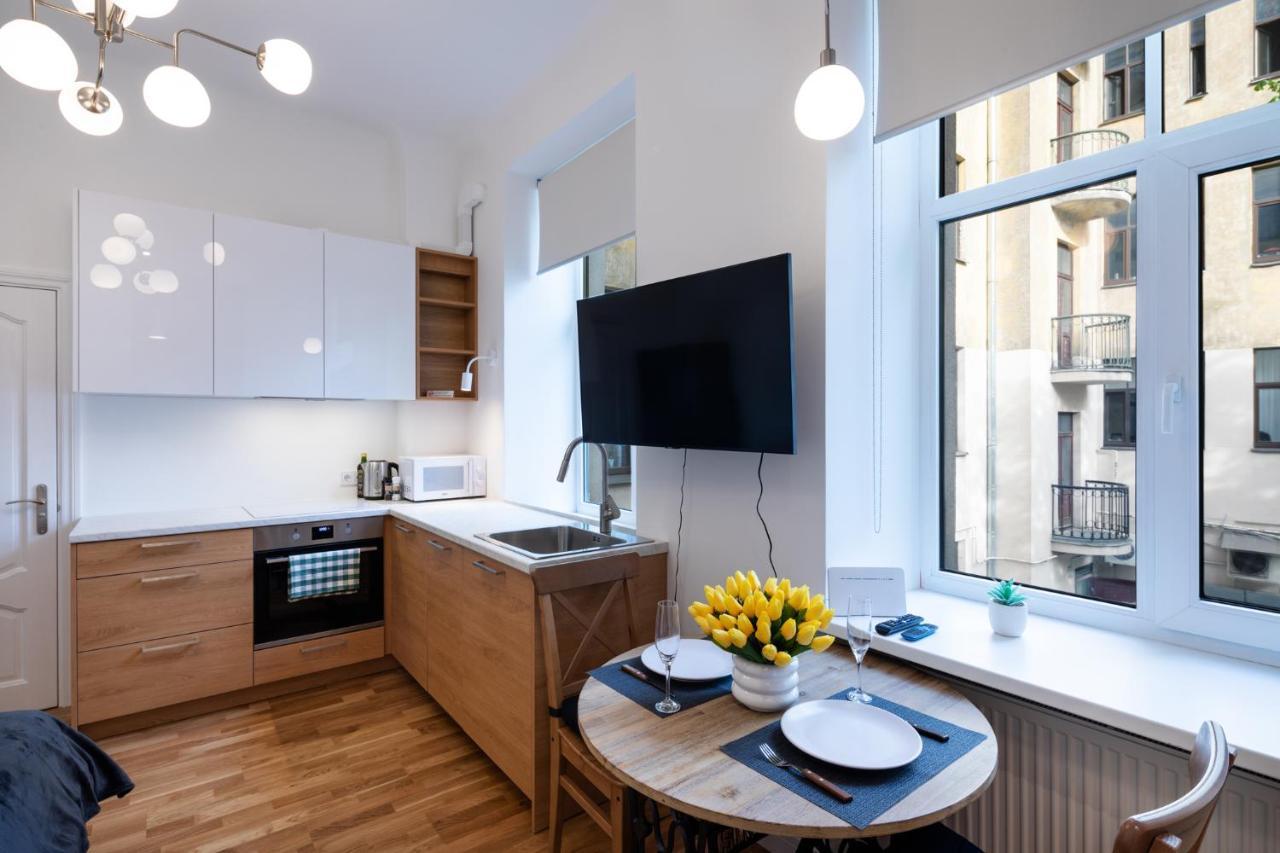 Brivibas House Design Apartments In City Center Riga Eksteriør bilde